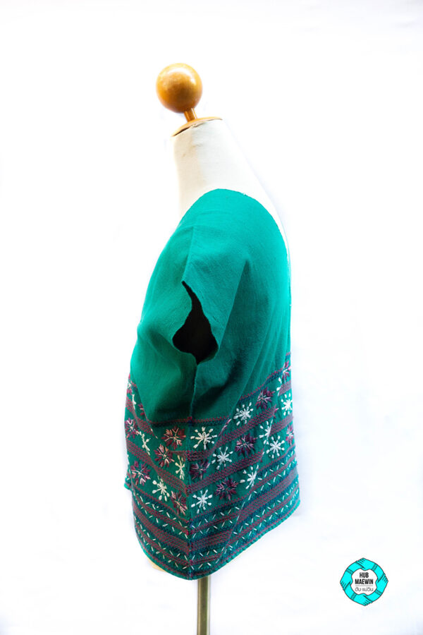 0008 เสื้อผู้หญิงสีฟ้า - Image 3