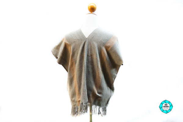 0012 เสื้อสีเทาลายครีม - Image 3
