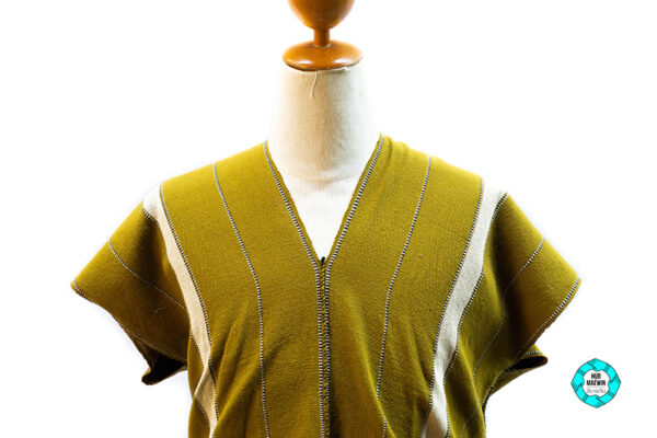 0014 เสื้อสีเขียวลายขาวดำ - Image 2