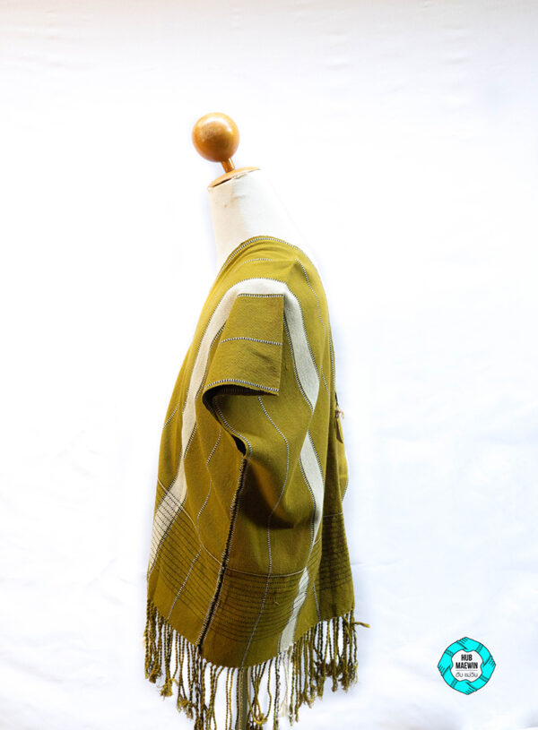 0014 เสื้อสีเขียวลายขาวดำ - Image 4