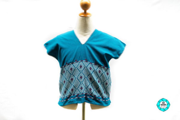 10135 เสื้อผู้หญิงสีฟ้า - Image 7
