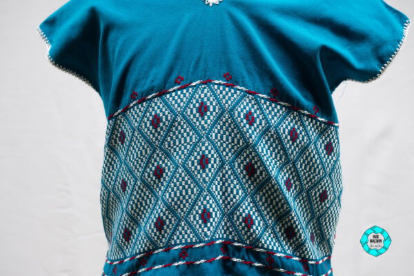 10135 เสื้อผู้หญิงสีฟ้า - Image 4