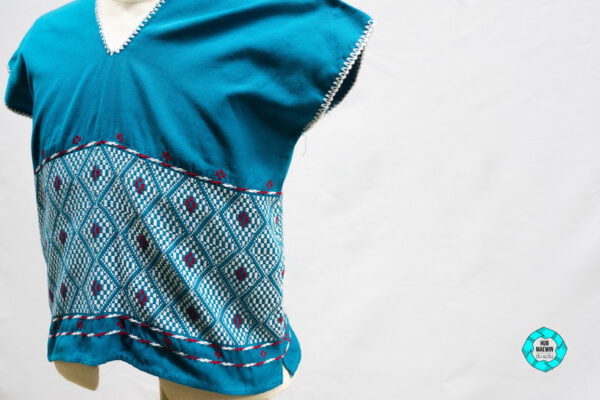 10135 เสื้อผู้หญิงสีฟ้า - Image 3