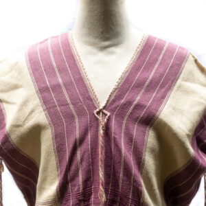 10294 เสื้อผู้ชายสีขาว-ม่วง