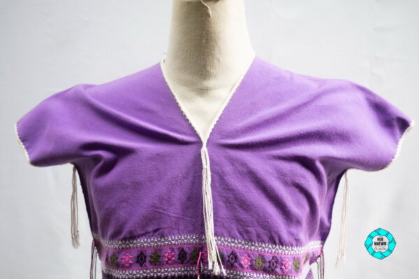 10326 เสื้อผู้หญิงสีม่วง